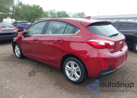 2018 Chevrolet Cruze Lt из США, поврежденный, VIN 3G1BE6SM5JS640463